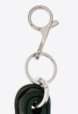 Burberry Equestrian Knight Design Key-Ring Dark Green 8080763 B8636-IVY