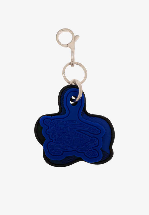 Burberry Equestrian Knight Design Key-Ring Blue 8080765 B7323-KNIGHT