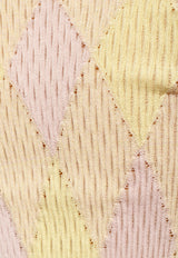 Burberry Argyle Check Turtleneck Sweater Multicolor 8081047 B8789-CAMEO IP PATTERN