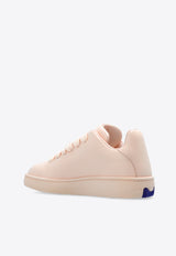 Burberry Box Leather Low-Top Sneakers Pink 8083394 A4507-BABY NEON