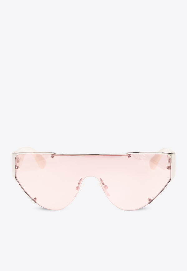 Alexander McQueen Grip Shield Sunglasses Pink 792510 I3331-1268