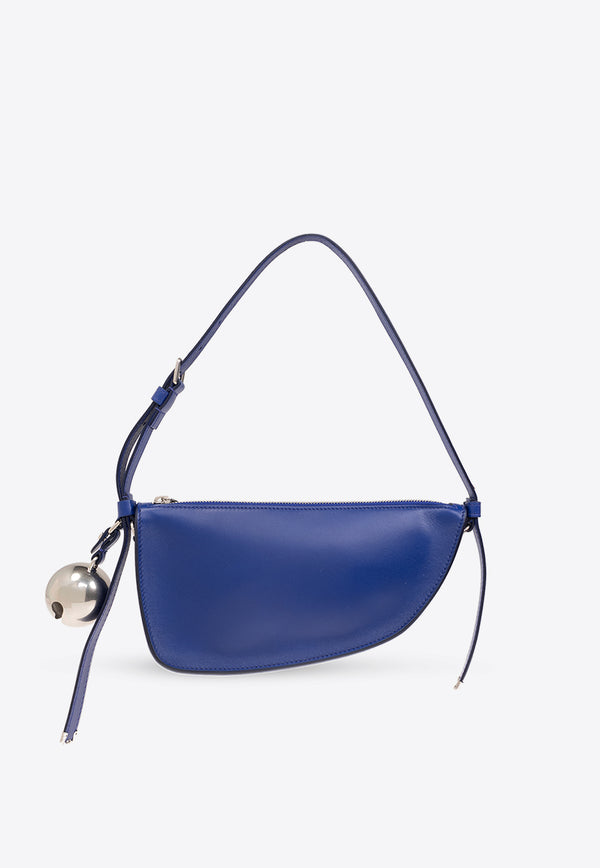Burberry Mini Shield Nappa Leather Shoulder Bag Blue 8078857 B7320-KNIGHT