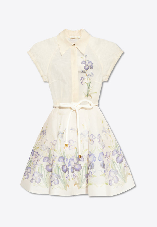 Zimmermann Floral Dress - Cream Cream 9145DS241 0-BLIR