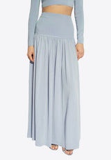 Zimmermann Skirt With Lurex - Light Blue Light blue 9741SS241 0-BLU