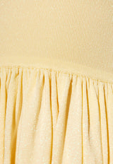 Zimmermann Dress With Lurex Yarn - Yellow Yellow 9739DS242 0-LEM