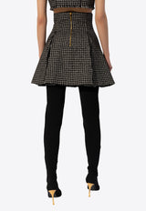 Tweed Tulip Mini Skirt