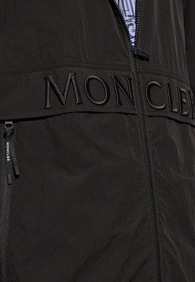 Moncler Joly Zip-Up Windbreaker Jacket Black J10911A00088 59733-999