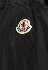 Moncler Arashi Logo Patch Zip-Up Vest Black J10911A00122 5396L-999