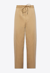 Moncler Straight-Leg Track Pants Beige J10912A00037 597LL-202