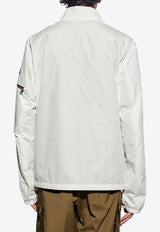 Moncler Ruinette Zip-Up Windbreaker Jacket White J10911A00118 54A91-034