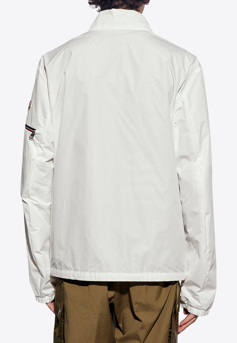 Moncler Ruinette Zip-Up Windbreaker Jacket White J10911A00118 54A91-034