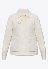 Moncler Galene Quilted Nylon Jacket White J10931A00099 54A81-034