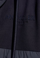 Moncler Zip-Up Hooded Sweatshirt Navy J10918G00013 89AE5-778