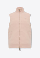 Moncler Reversible Zip-Up Vest Pink J10939I00001 M1127-529