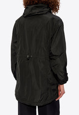 Moncler Melia Zip-Up Rain Jacket Black J10931A00092 597JT-999