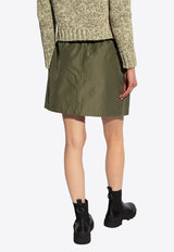 Moncler Cargo Mini Skirt Green J10932D00013 597I9-889