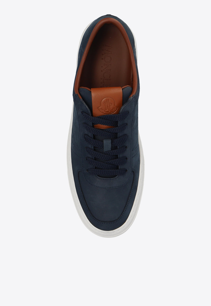 Moncler Monclub Low-Top Suede Sneakers Navy J109A4M00210 M4295-754