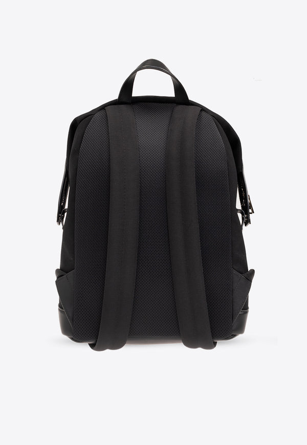 Moncler Alanah Logo Patch Backpack Black J109A5A00002 M3943-999