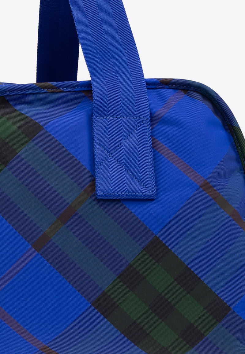 Burberry Medium Shield Duffle Bag Blue 8080680 B7323-KNIGHT