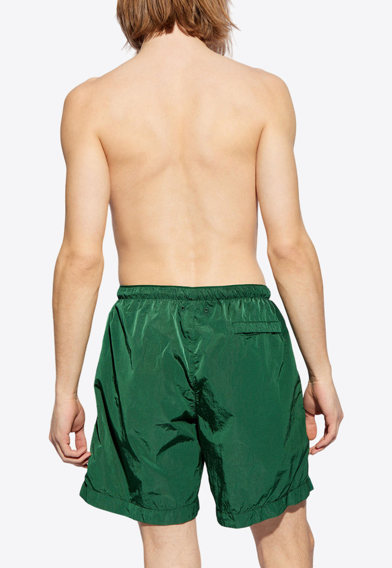 Burberry Elastic Side Insert Swim Shorts Green 8082306 B8636-IVY