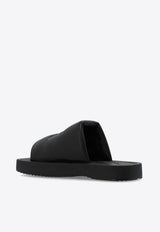 Burberry EKD Slab Padded Slides Black 8083774 A1189-BLACK