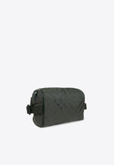 Burberry Check Jacquard Belt Bag Green 8083448 B7325-VINE