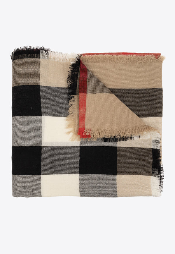 Burberry Signature Check Cashmere Scarf Beige 8078776 A7028-ARCHIVE BEIGE IP CHK