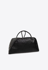 Burberry Medium Shield Duffle Bag Black 8080598 A1189-BLACK