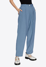 Kenzo Tailored Loose Pants Blue FE52PA077 9FD-67