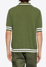 Balmain Logo Embroidered Polo T-shirt