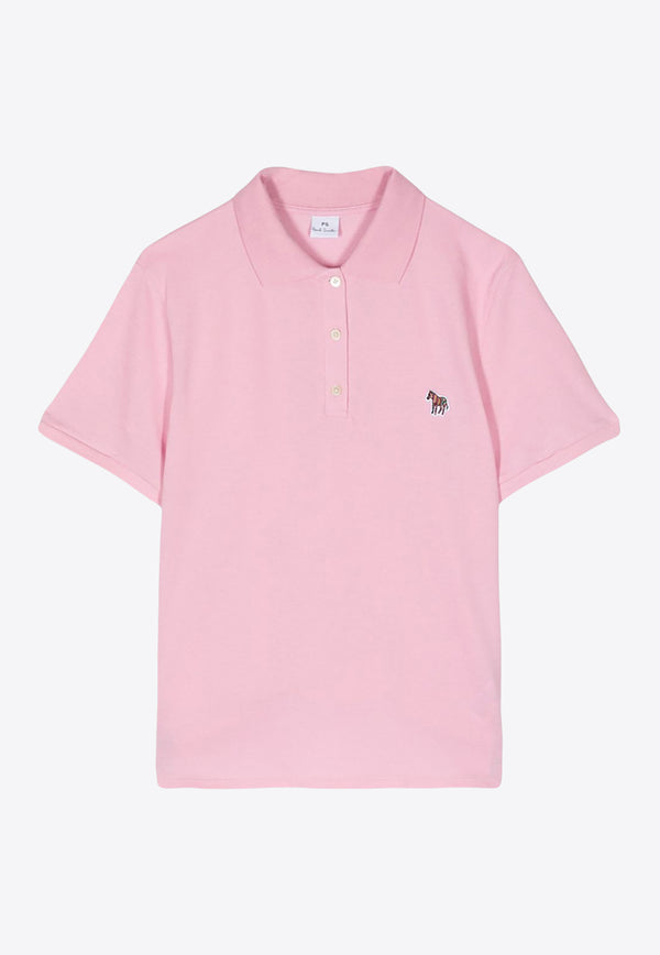 Paul Smith Zebra Patch Polo T-shirt Bubblegum W2R224VH20068_23