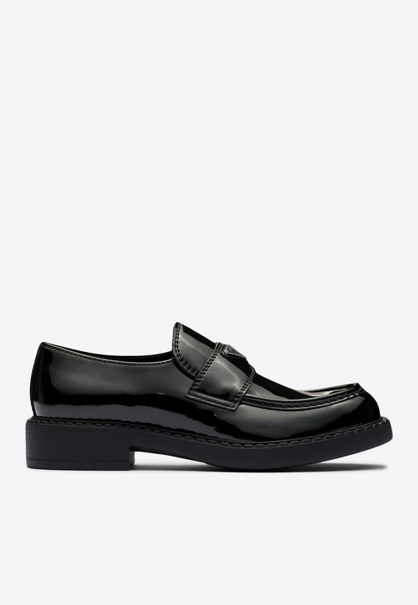 Prada Patent Leather Loafers Black 2DE127069_F0002