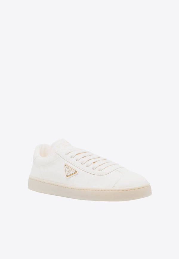 Prada Downtown Low-Top Leather Sneakers White 1E413NF025013_F0304