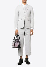 Thom Browne Straight-Leg Striped Tailored Pants Gray MTC051AF0600_055