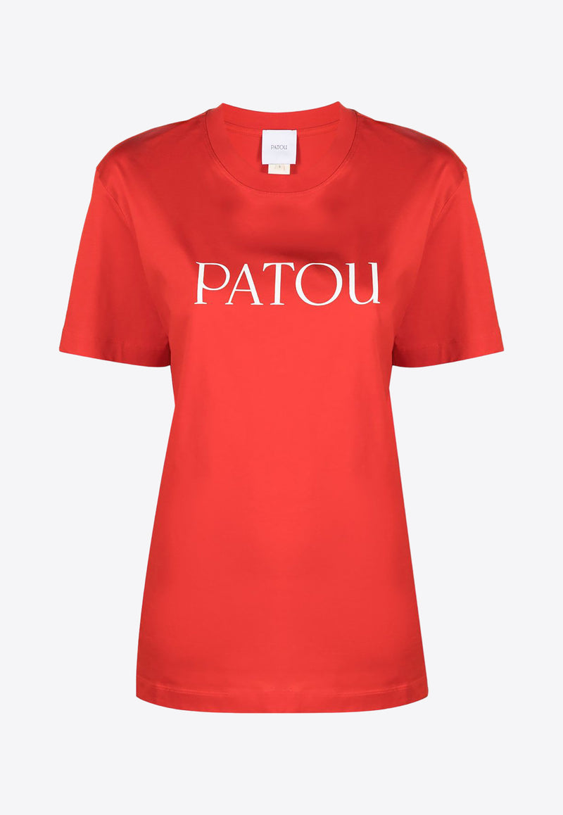 Patou Essential Logo T-shirt Red JE0299999_306R