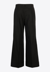 P.A.R.O.S.H High-Waist Flared Pants Black D232291CANYOX24_013