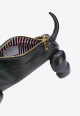 Thom Browne Mini Hector Chain Bag in Grained Leather Black FAP150A00198_001