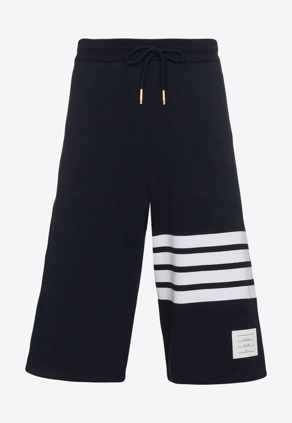 Thom Browne 4-bar Stripes Bermuda Shorts Blue MJQ012H00535_461