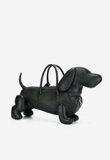 Thom Browne Hector Pebbled Leather Top Handle Bag Black MAG050A00198_001