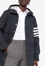 Thom Browne 4-bar Stripes Padded Parka Blue FOD025X05222_415