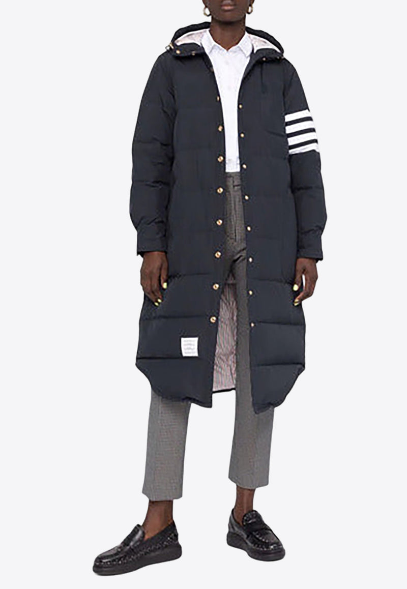 Thom Browne 4-bar Stripes Padded Parka Blue FOD025X05222_415