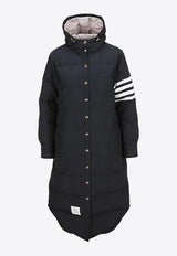 Thom Browne 4-bar Stripes Padded Parka Blue FOD025X05222_415