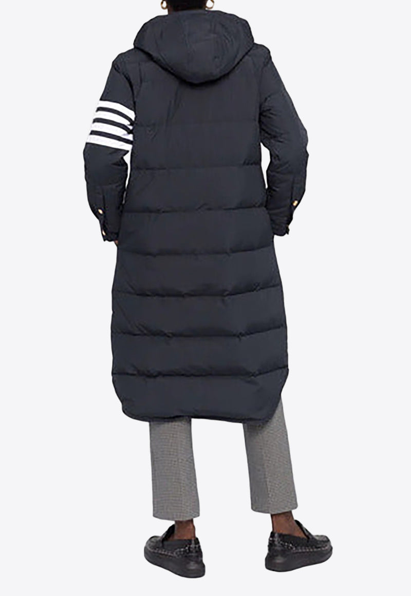 Thom Browne 4-bar Stripes Padded Parka Blue FOD025X05222_415