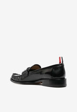 Thom Browne Calf Leather Penny-Slot Loafers Black MFL106AL0043_001