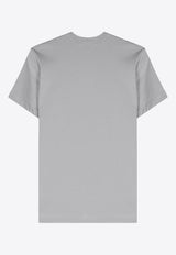 Comme Des Garçons Logo Print Crewneck T-shirt Gray FMT025S24_1GREY
