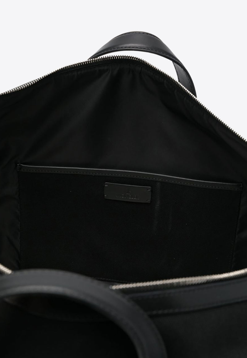 Moncler Alanah Logo Labeled Duffle Bag J109A7B00001M3943_999 Black