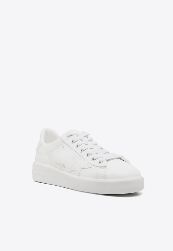 Golden Goose DB Purestar Leather Sneakers Optic White GWF00197F003954_10100