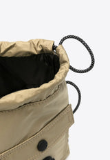 Moncler Makaio Logo-Patch Messenger Bag
 J109A5L00003M3815_248 Khaki