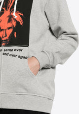 Comme Des Garçons Andy Warhol Graphic Print Sweatshirt Gray FMT001S24_1TOP GREY