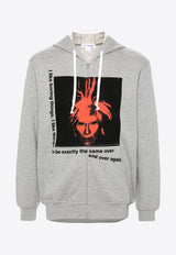 Comme Des Garçons Andy Warhol Graphic Print Sweatshirt Gray FMT001S24_1TOP GREY